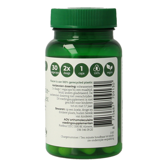 AOV 913 Glutamine glycine & cysteine complex 30.00 Vegetarische capsules