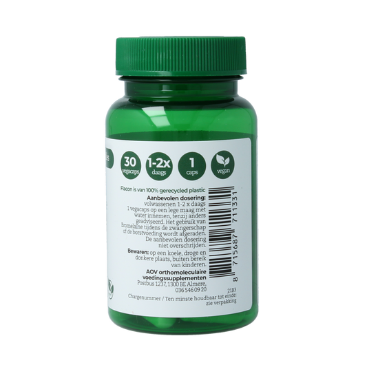 AOV 1133 Bromelaine 30.00 Vegetarische capsules