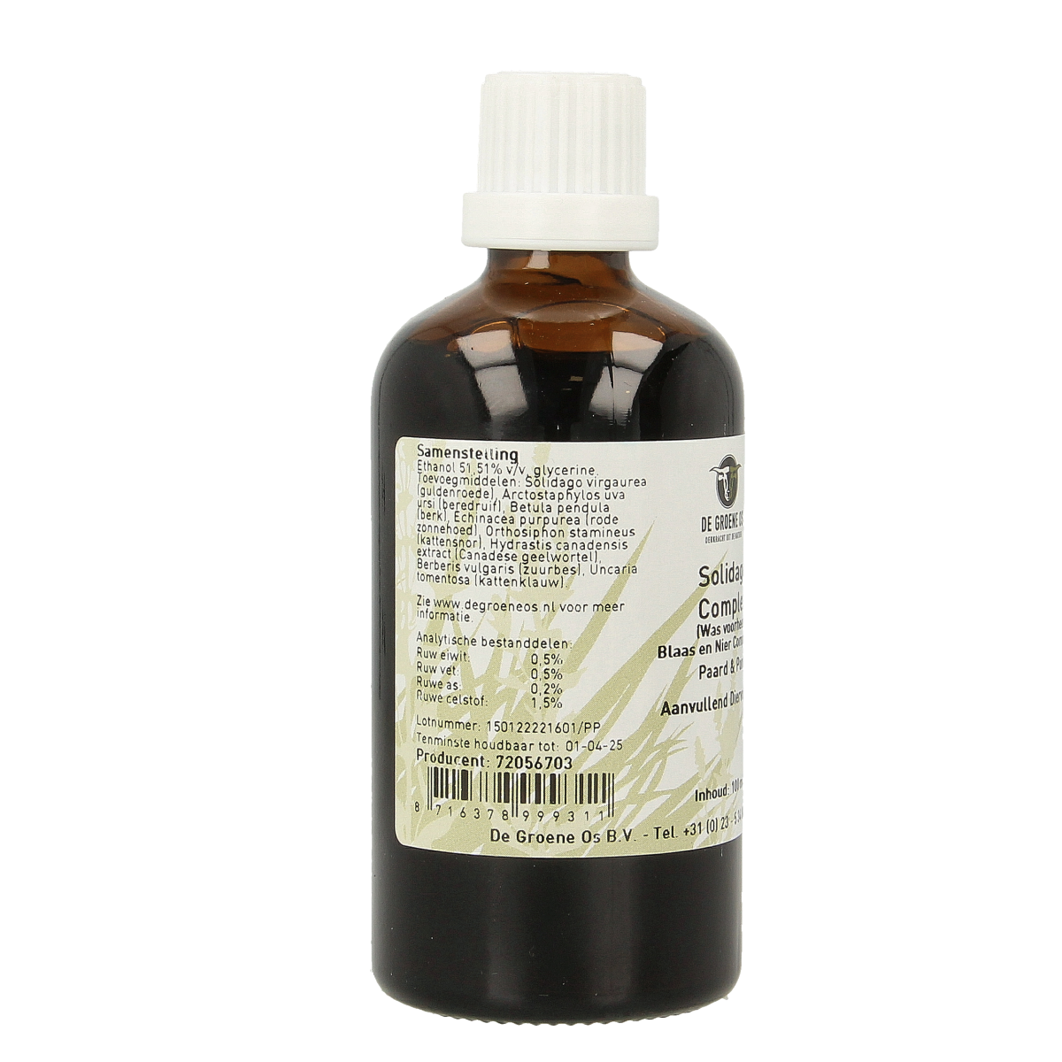 Groene Os Solidago complex paard/pony 100.00 Milliliter