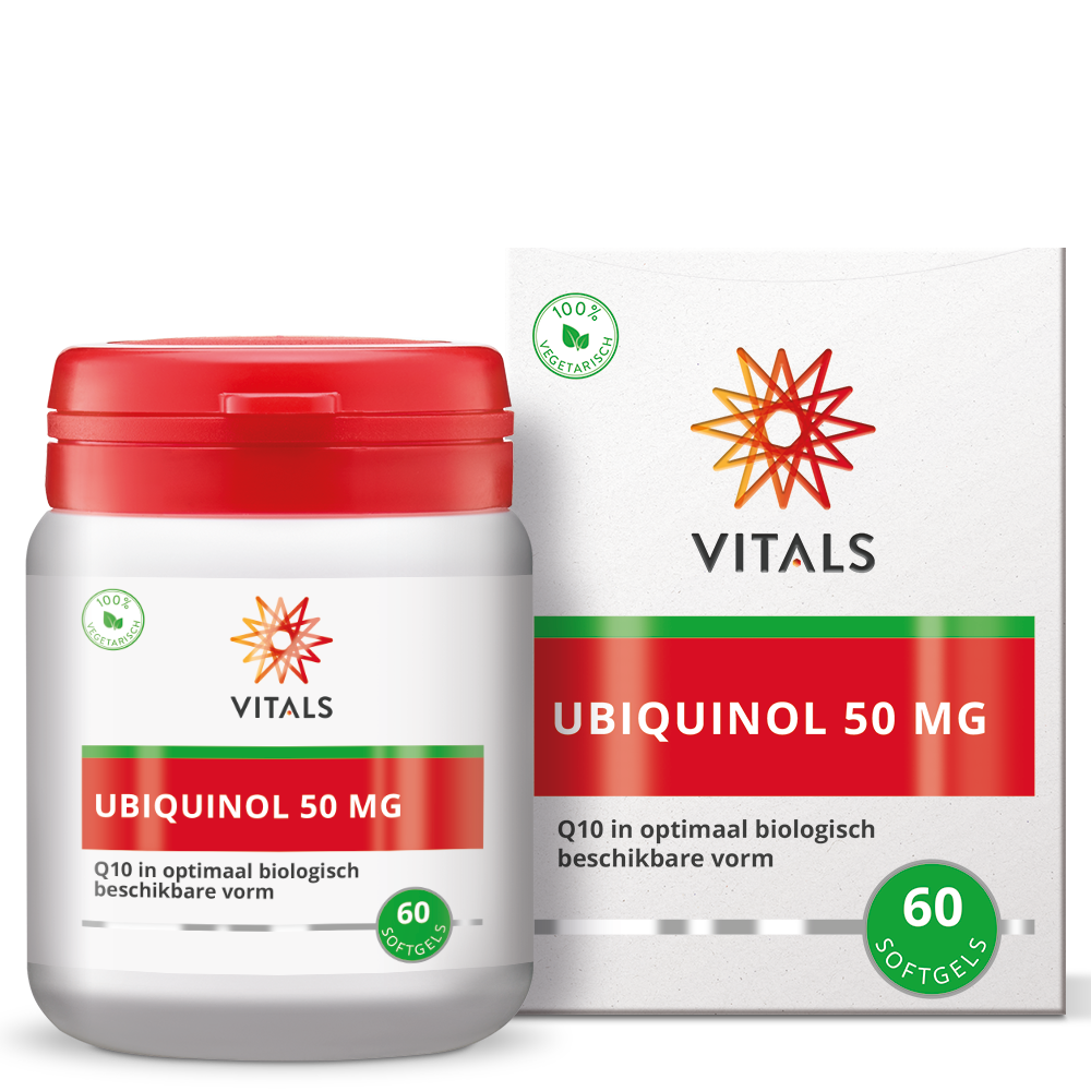 Vitals Ubiquinol 50mg 60.00 Softgels