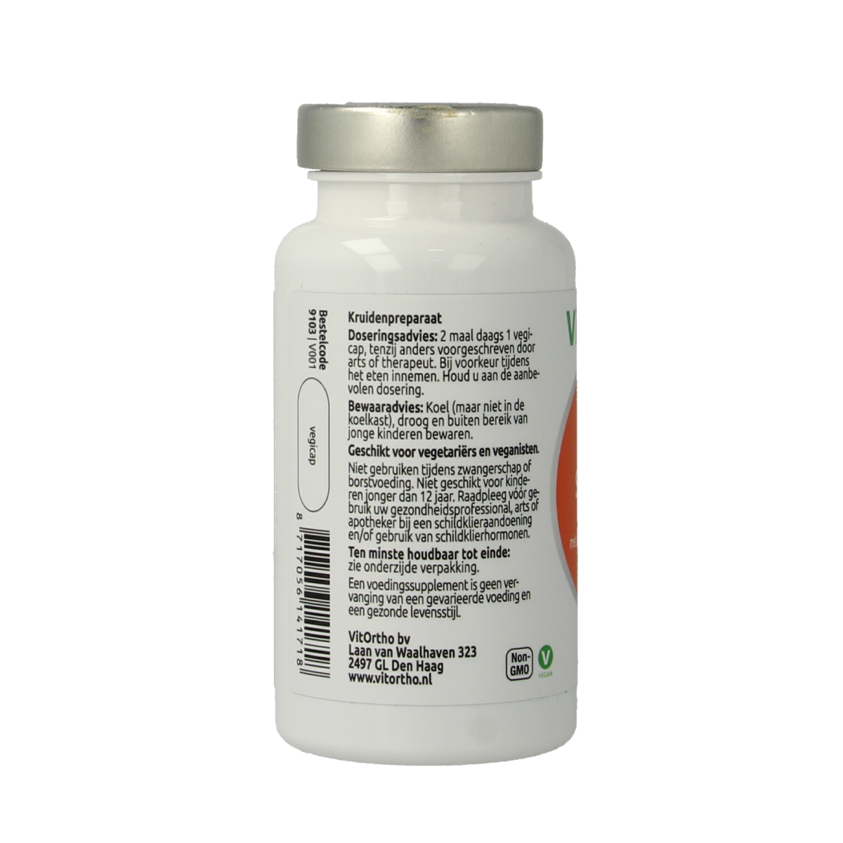 VitOrtho Saffraan relax 60.00 Vegetarische capsules
