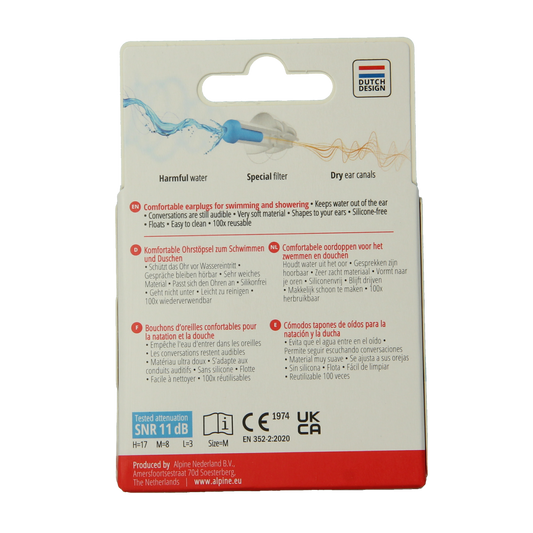 Alpine Swimsafe oordopjes 1.00 Paar
