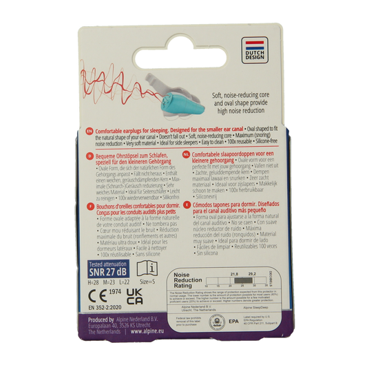 Alpine Sleepdeep earplugs mini 1.00 Paar