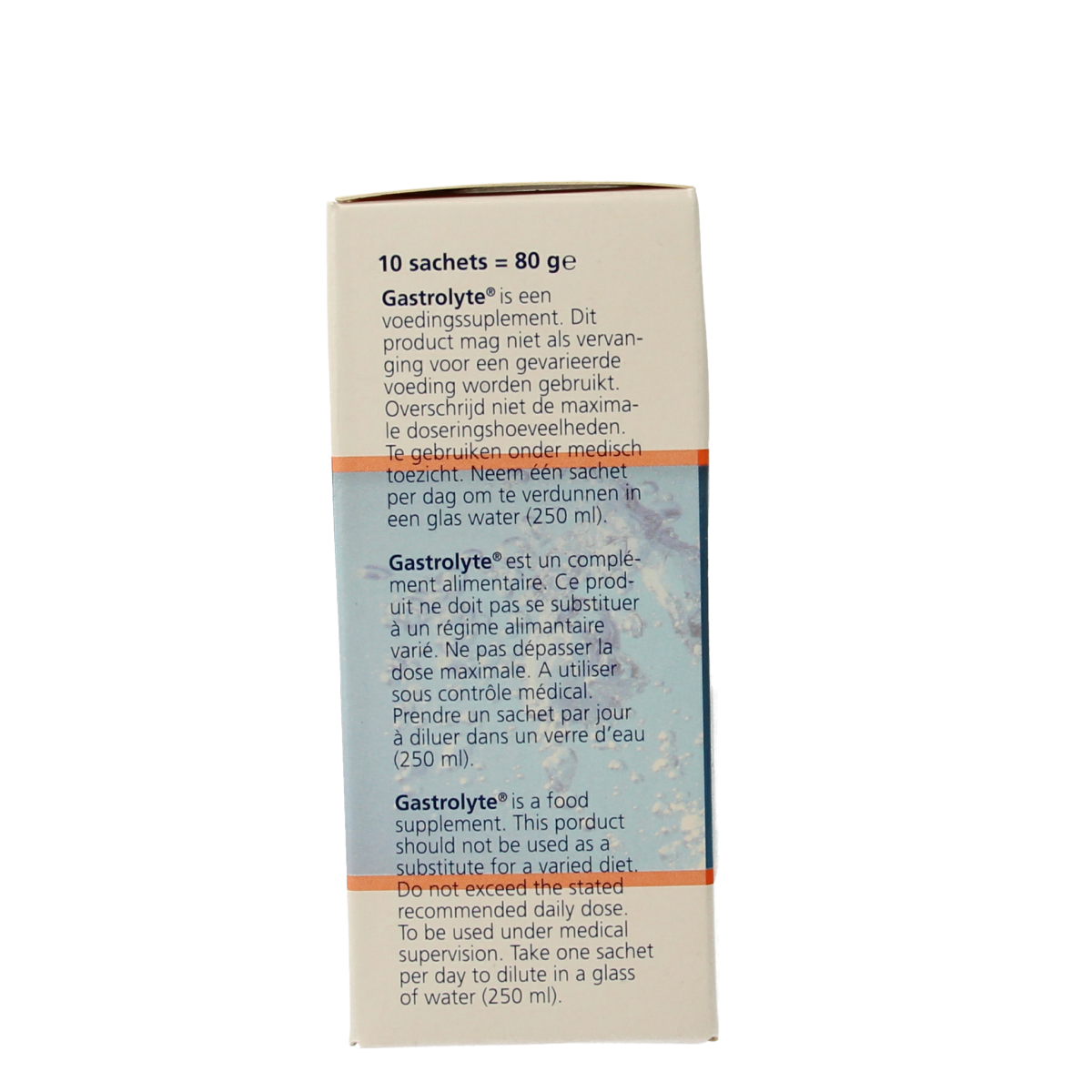 Gastrolyte O.R.S. Orange 10.00 Sachets