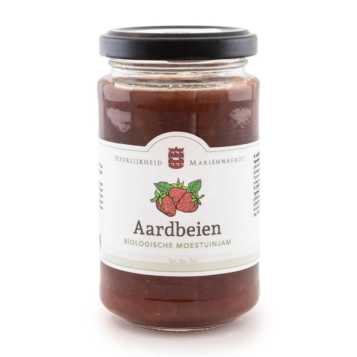 Marienwaerdt Moestuinjam aardbeien bio 250.00 Gram