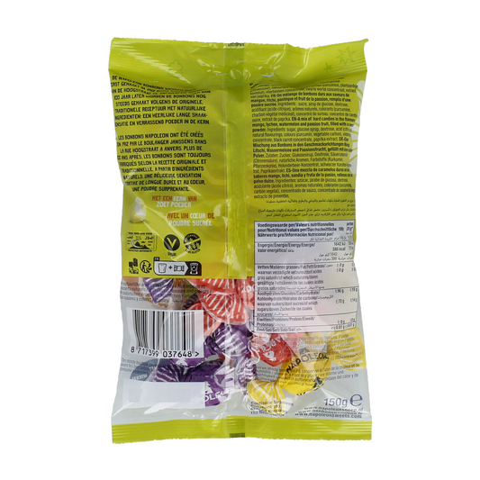 Napoleon Tropische vruchten kogels 150.00 Gram