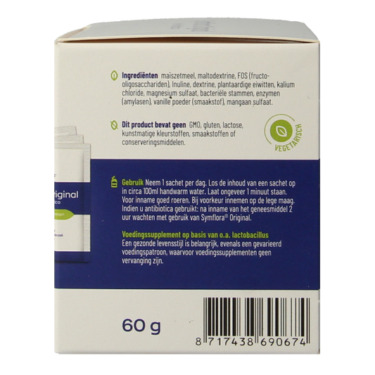 Vitakruid Symflora Original Pre- en Probiotica 8 stammen 30.00 Sachets