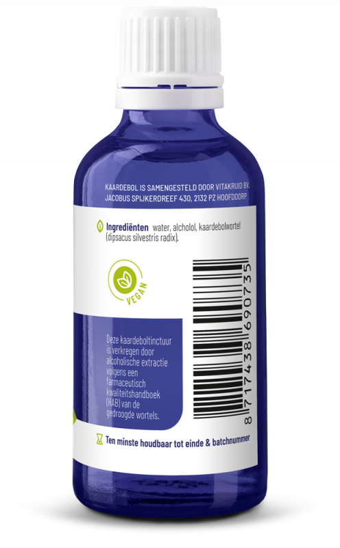 Vitakruid Kaardebol wortel tinctuur extractie volgens HAB 50.00 Milliliter