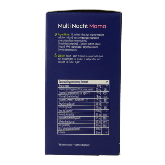 Vitakruid Multi Dag & Nacht Mama 100% Vegan 2 x 90 180.00 Tabletten