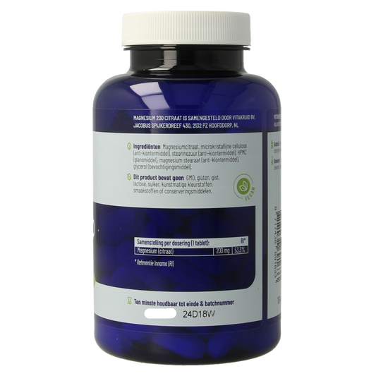 Vitakruid Magnesium 200 citraat 90.00 Tabletten