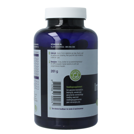 Vitakruid Intestina Darmformule oa L-Glutamine Probiotica 120 Tabletten