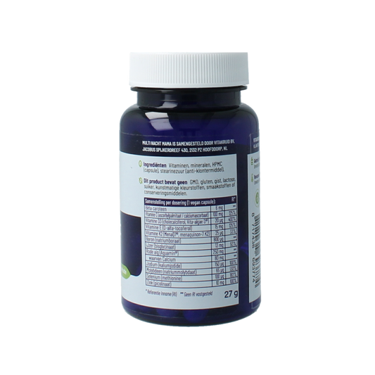 Vitakruid Multi nacht mama vegan 30.00 Vegetarische capsules