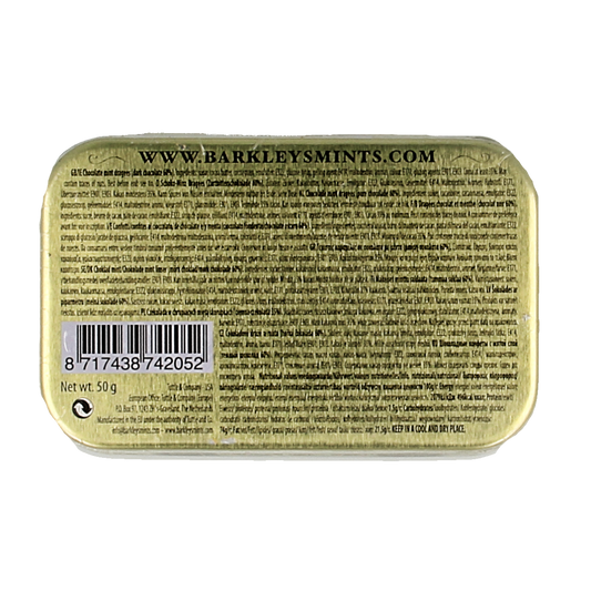 Barkleys Chocolate mints mint 50.00 Gram
