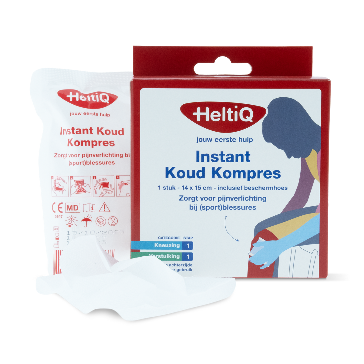Heltiq Koud kompres instant 1.00 Stuks