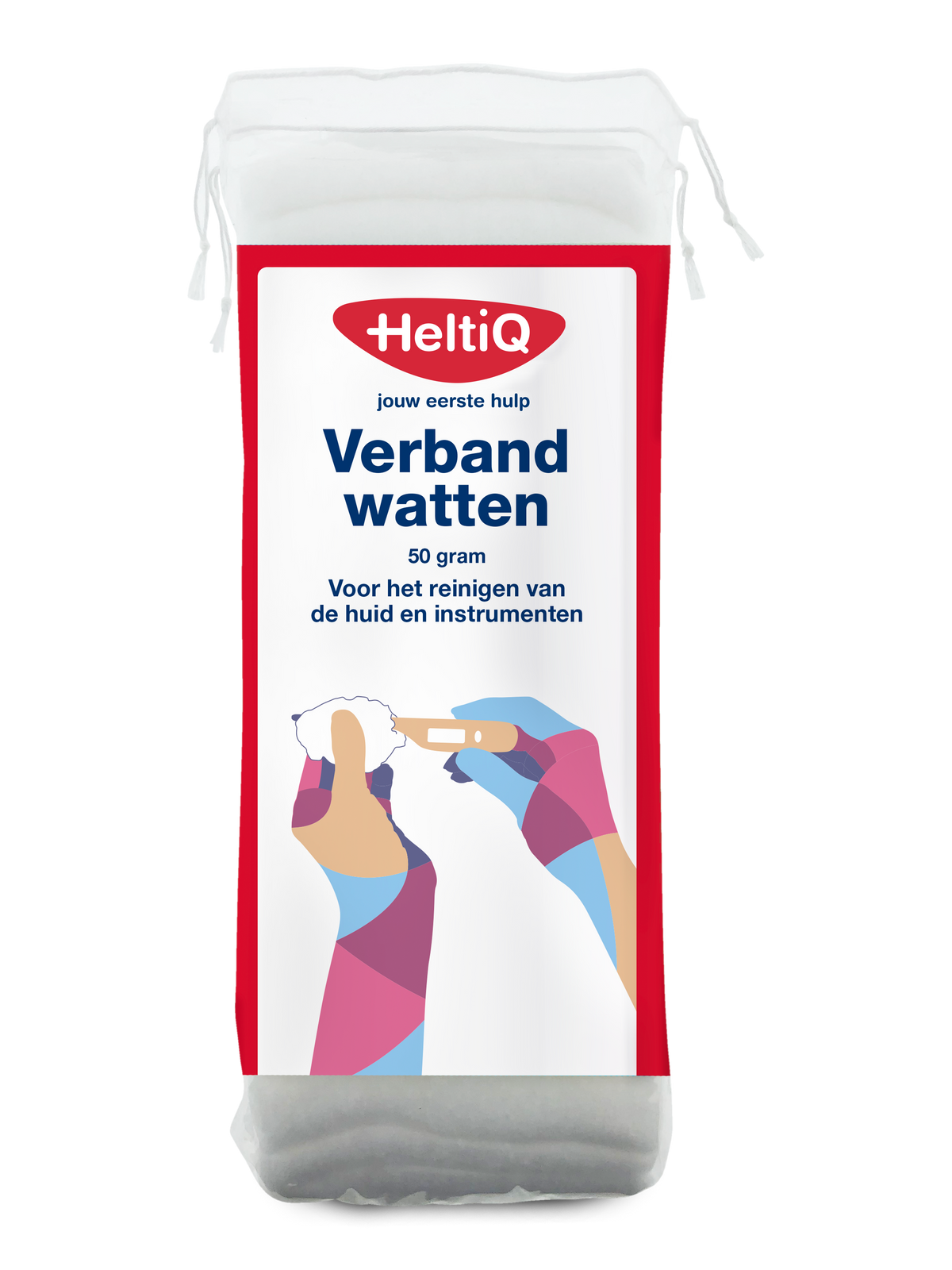 Heltiq Verbandwatten 50 Gram