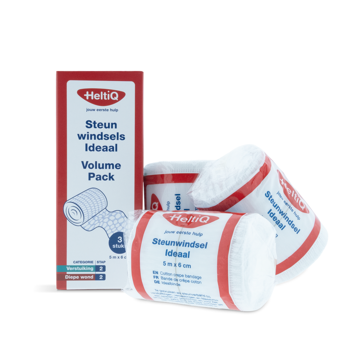 Heltiq Steunwindsels volume pack 3.00 Stuks
