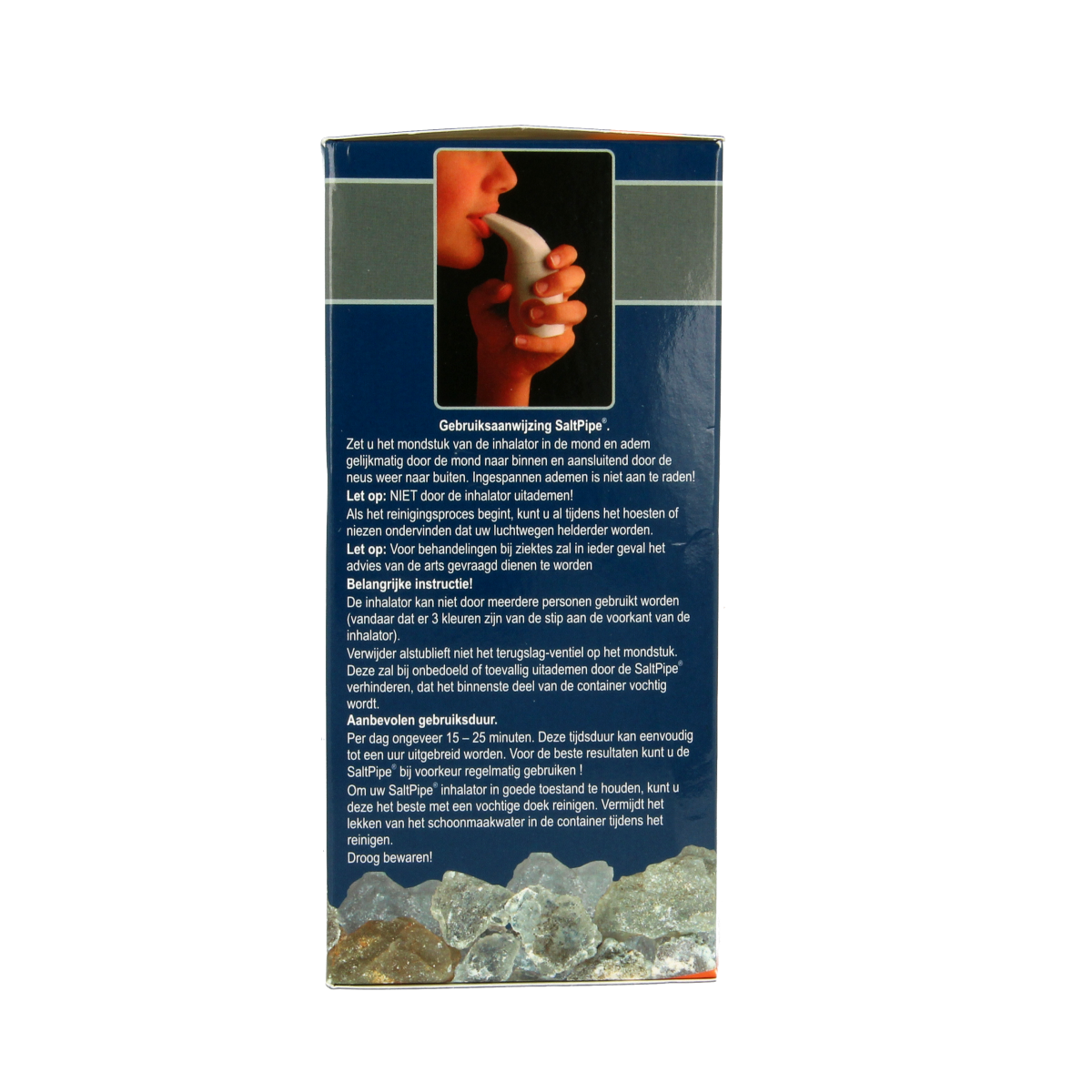 Saltpipe Classic zout inhalator 60.00 Gram