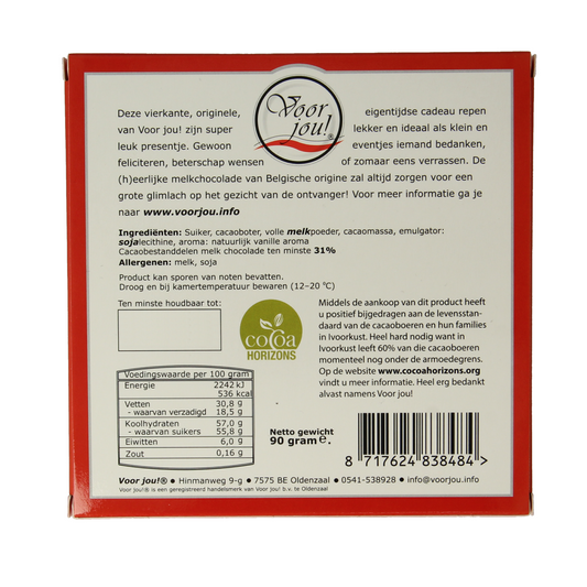 Voor Jou! Tablet zo speciaal en bijzonder 90.00 Gram