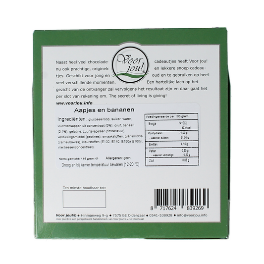 Voor Jou! Ik ben apetrots op jou 146.00 Gram
