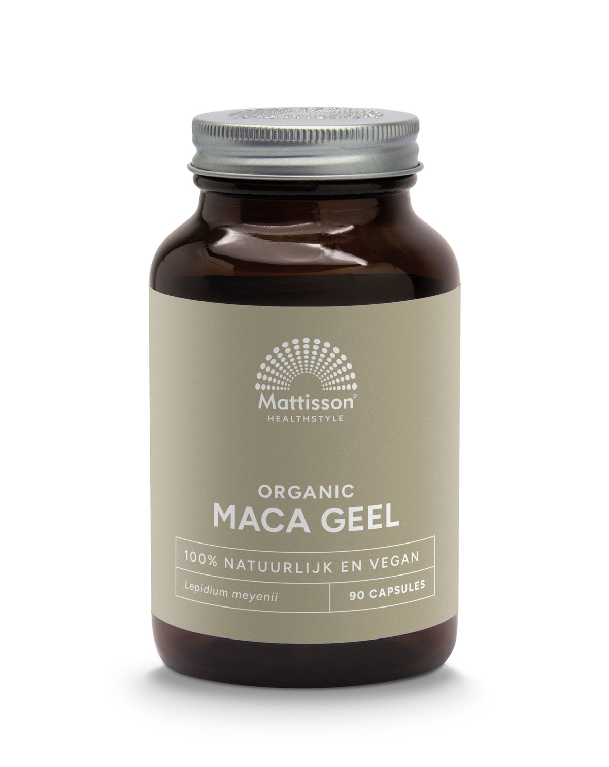 Mattisson Organic maca geel bio 90.00 Vegetarische capsules