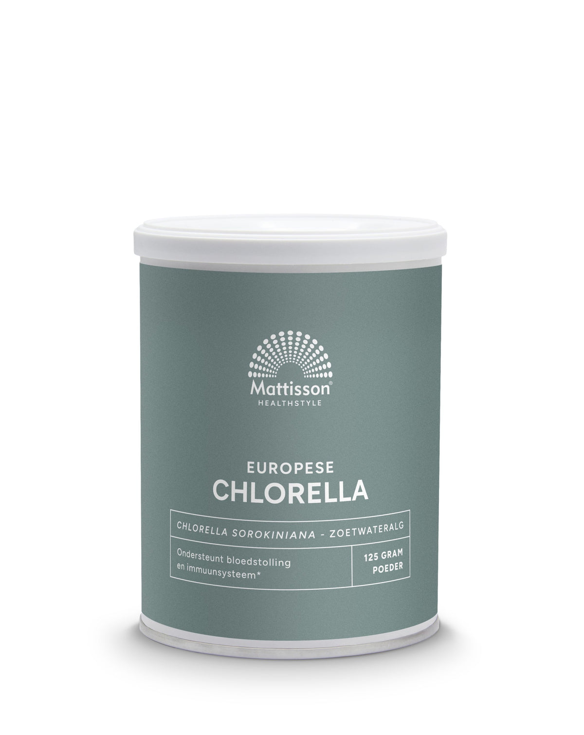 Mattisson Chlorella poeder Europees 125.00 Gram