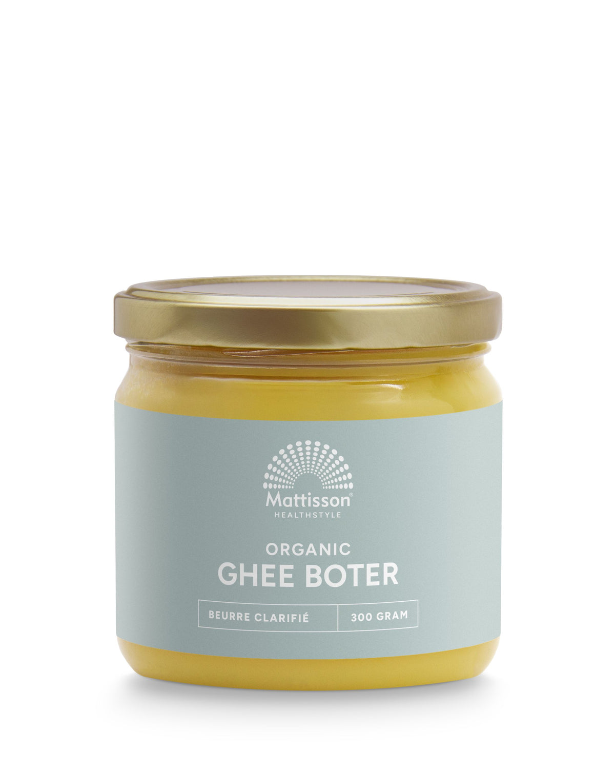 Mattisson Ghee geklaarde boter bio 300.00 Gram