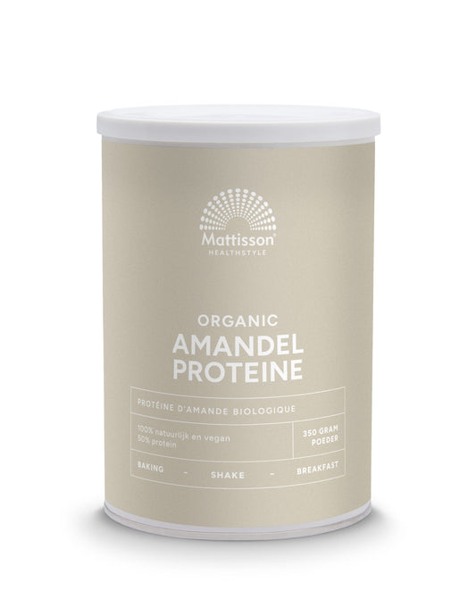 Mattisson Amandel proteine 50% vegan bio 350.00 Gram