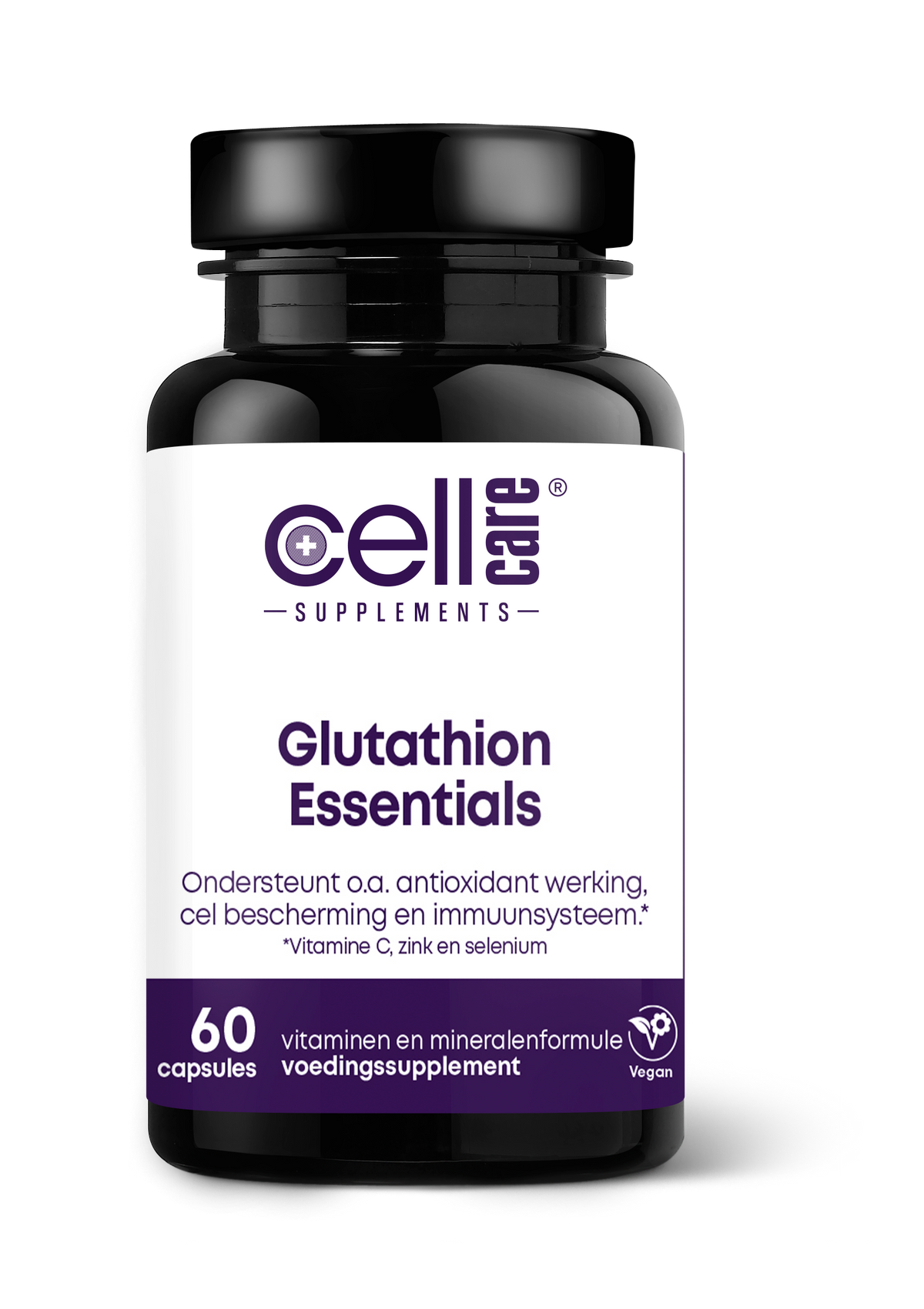 CellCare Glutathion essentials 60.00 Vegetarische capsules