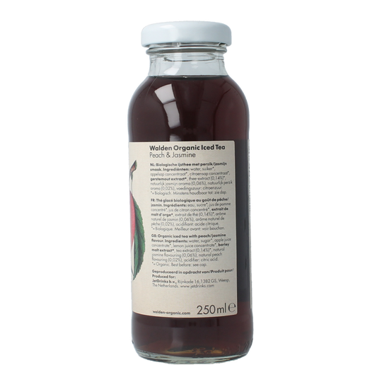 Walden Ice tea peach jasmine bio 250.00 Milliliter
