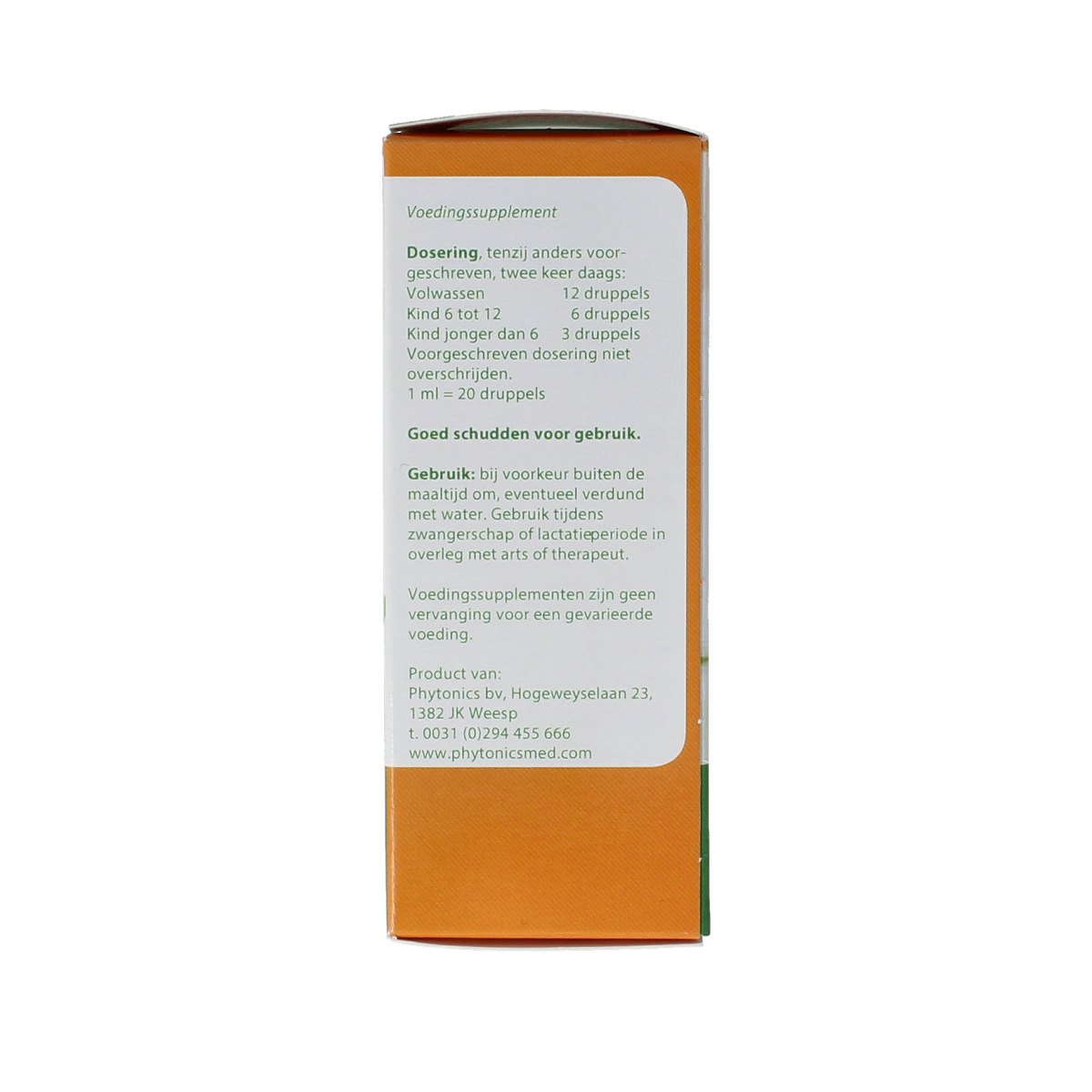 Phytonics Strezz humaan 50.00 Milliliter
