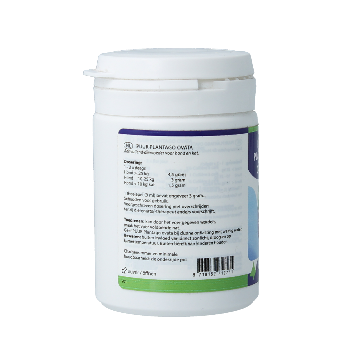 Puur Plantago ovata 35.00 Gram