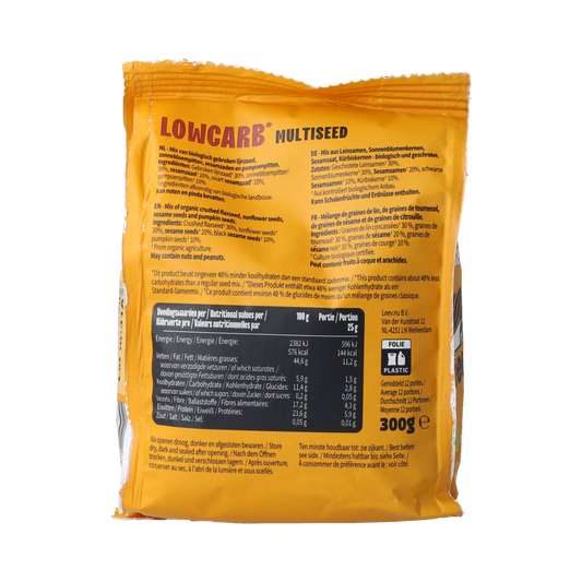 Leev Lowcarb multiseed bio 300.00 Gram