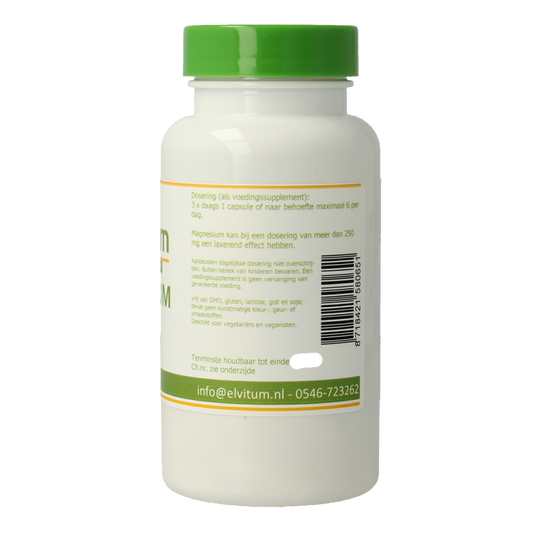 Elvitum Magnesium citraat 90.00 Vegetarische capsules