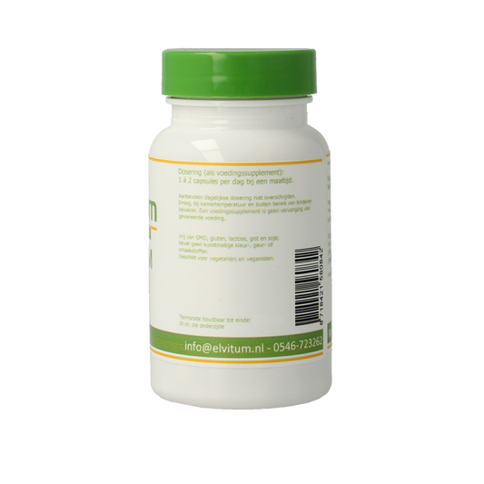 Elvitum Selenium methionine 100mcg 90.00 Vegetarische capsules