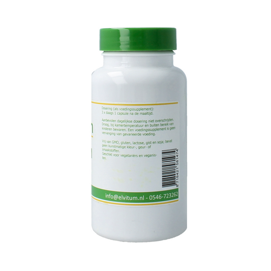 Elvitum Wild yam 100mg 20% diosgenine 120.00 Vegetarische capsules
