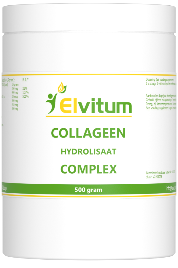 Elvitum Collageen complex 500.00 Gram