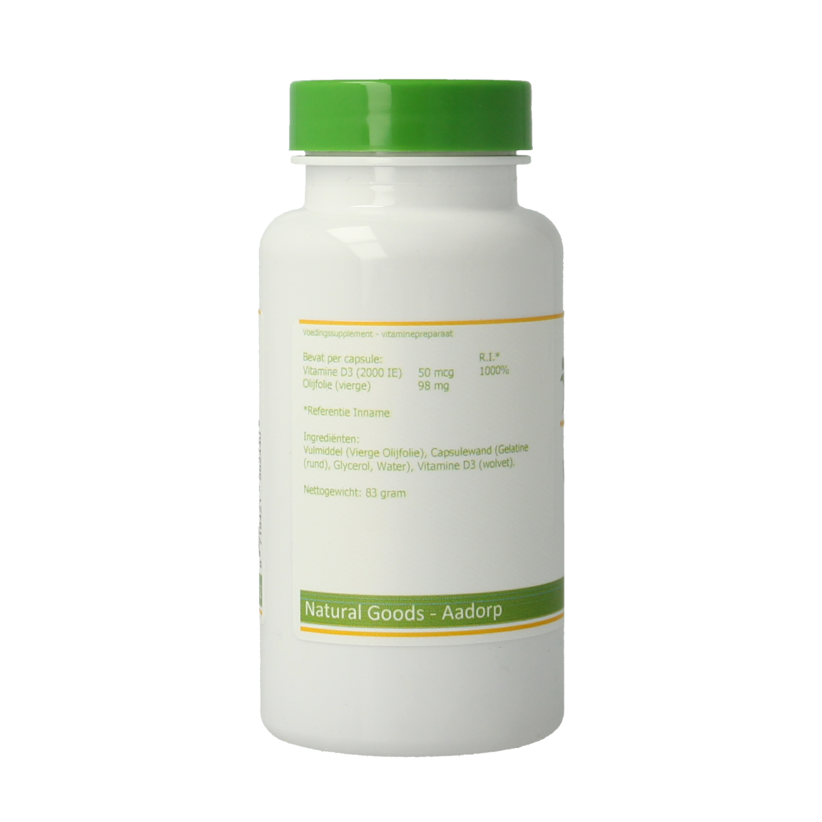 Elvitum Vitamine D3 2000IE 300.00 Capsules