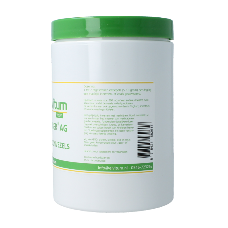 Elvitum Sunfiber AG guarboonvezels 200 Gram