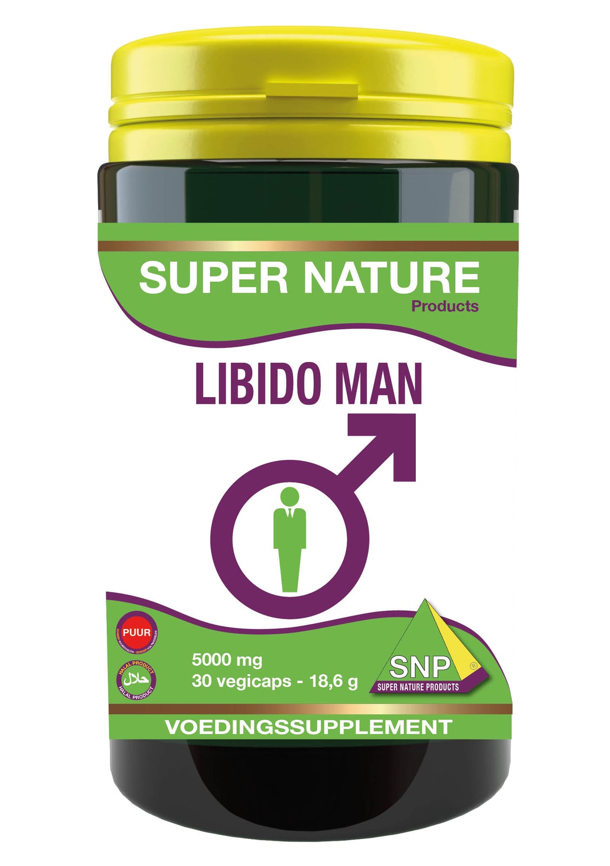 SNP Libido man extra forte 5000mg puur 30.00 Vegetarische capsules
