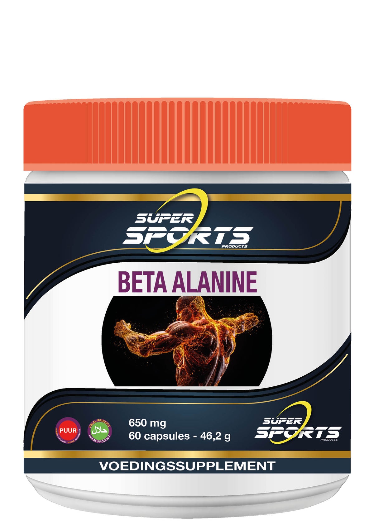 SNP Beta alanine 650mg puur 60.00 Capsules