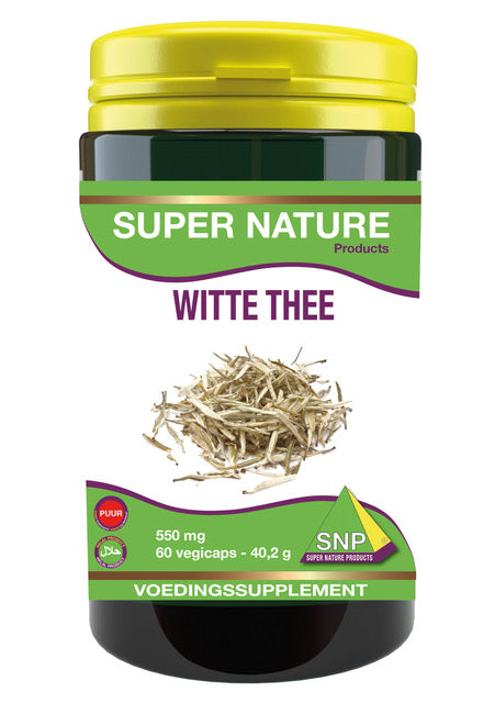 SNP Witte thee 550mg puur 60.00 Vegetarische capsules