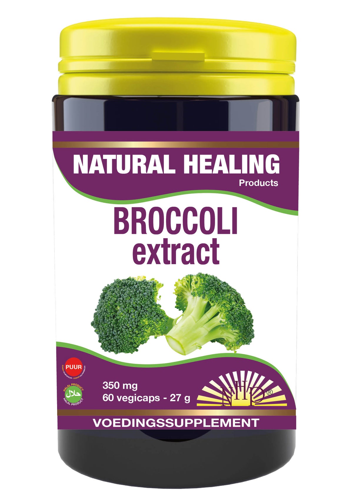 NHP Broccoli 7000mg puur 60.00 Vegetarische capsules