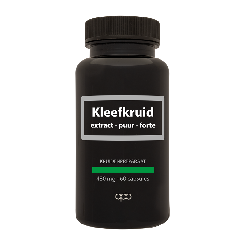 APB Holland Kleefkruid extract puur forte 480mg 60.00 Vegetarische capsules