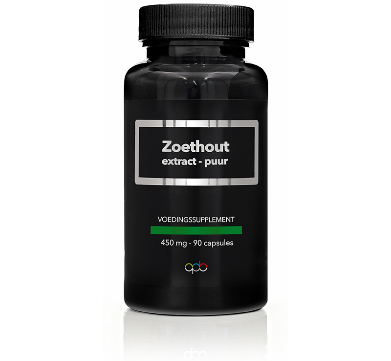 APB Holland Zoethout extract puur 450mg 90 Capsules