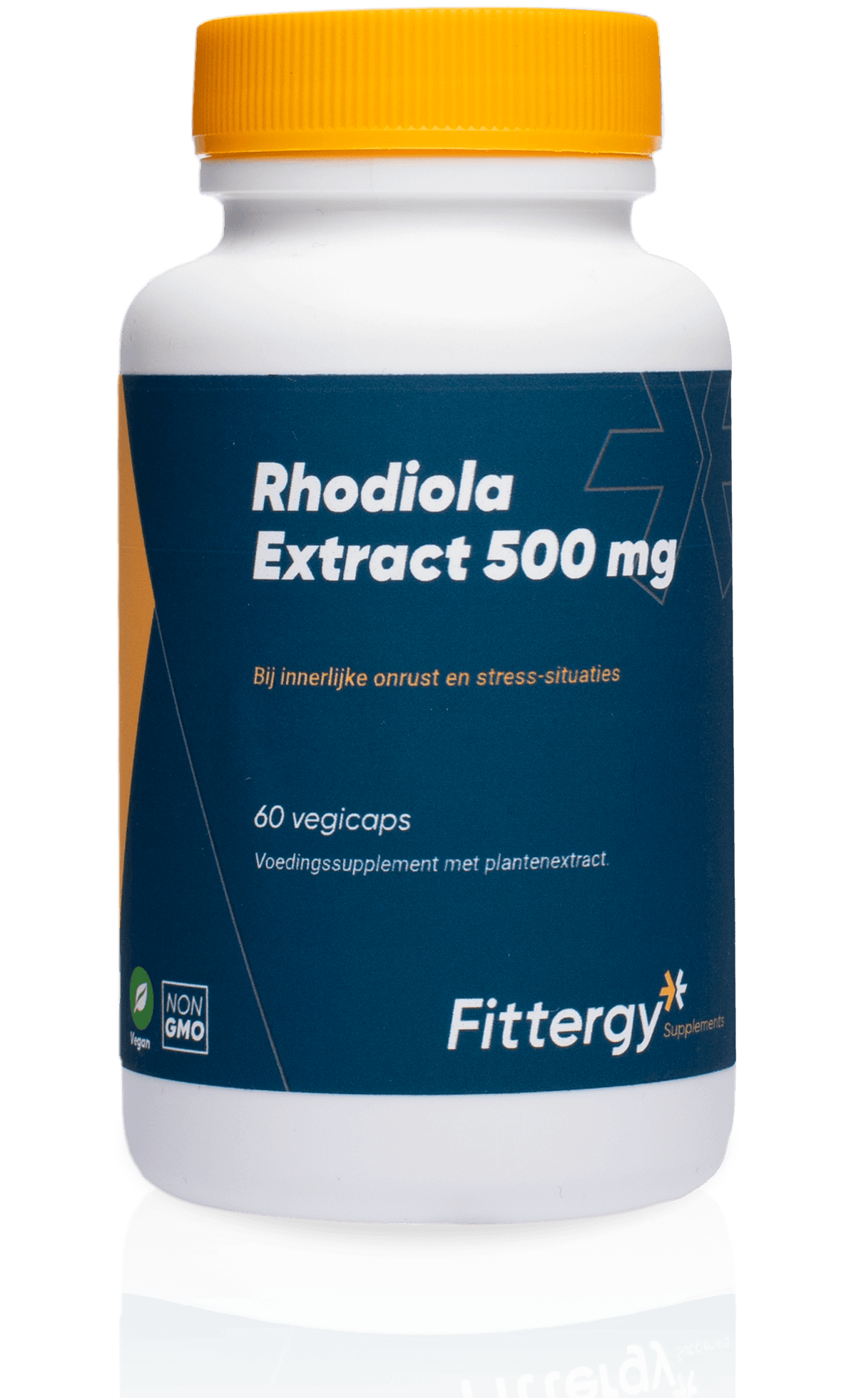 Fittergy Rhodiola 500mg 60.00 Vegetarische capsules