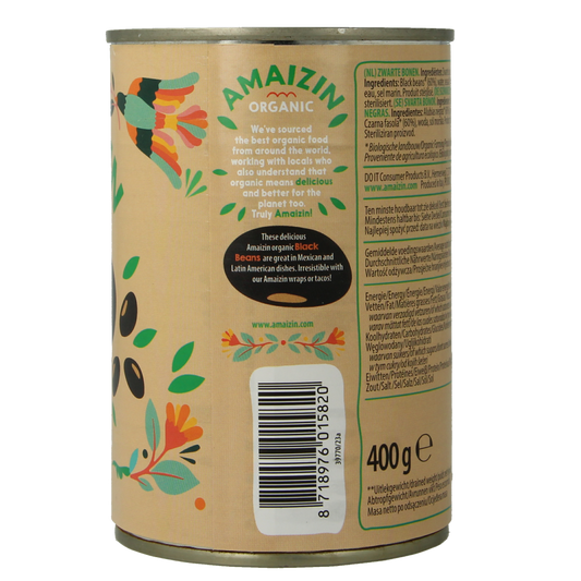 Amaizin Black beans bio 400.00 Gram