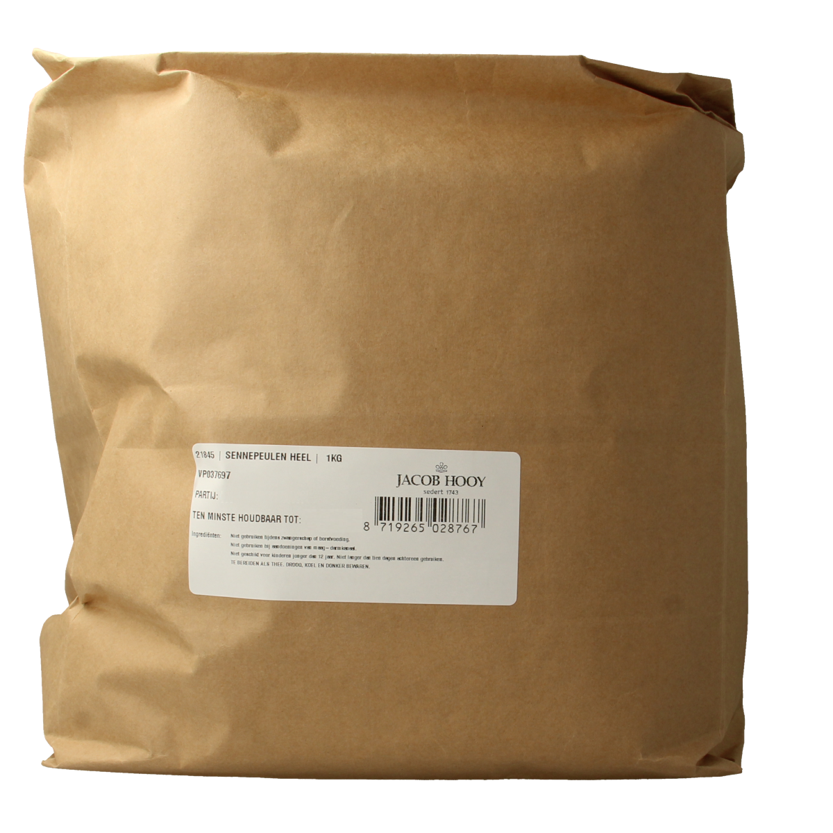 Jacob Hooy Sennepeulen heel 1.00 Kilogram