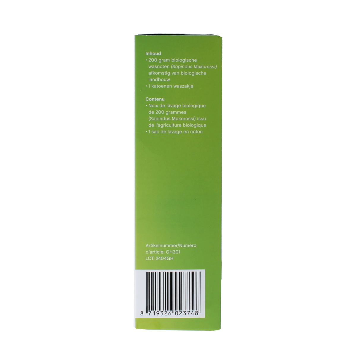 Greenhub Wasnoten met waszakje katoen 200.00 Gram
