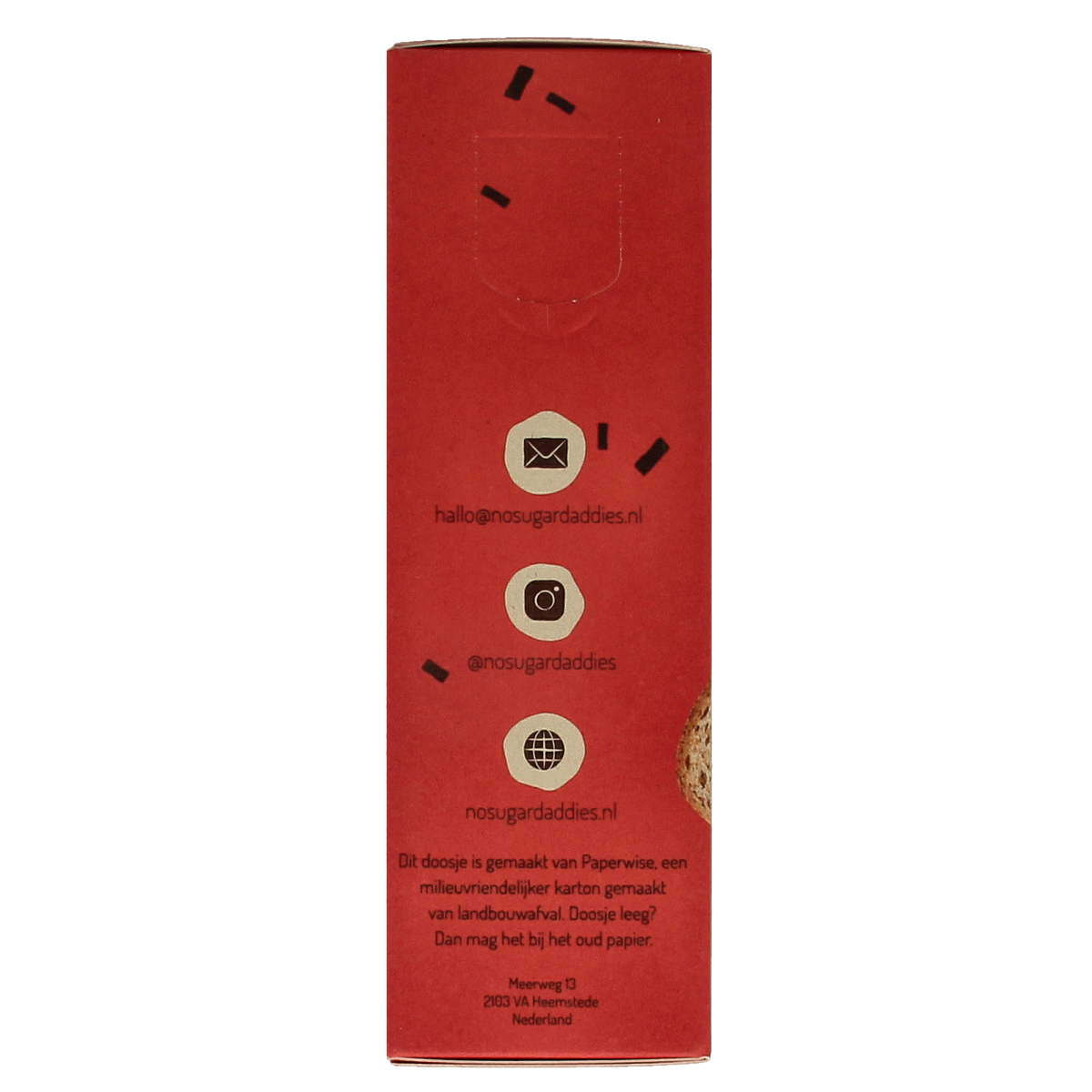 No Sugar Daddies Choco chunks extra puur bio 180.00 Gram