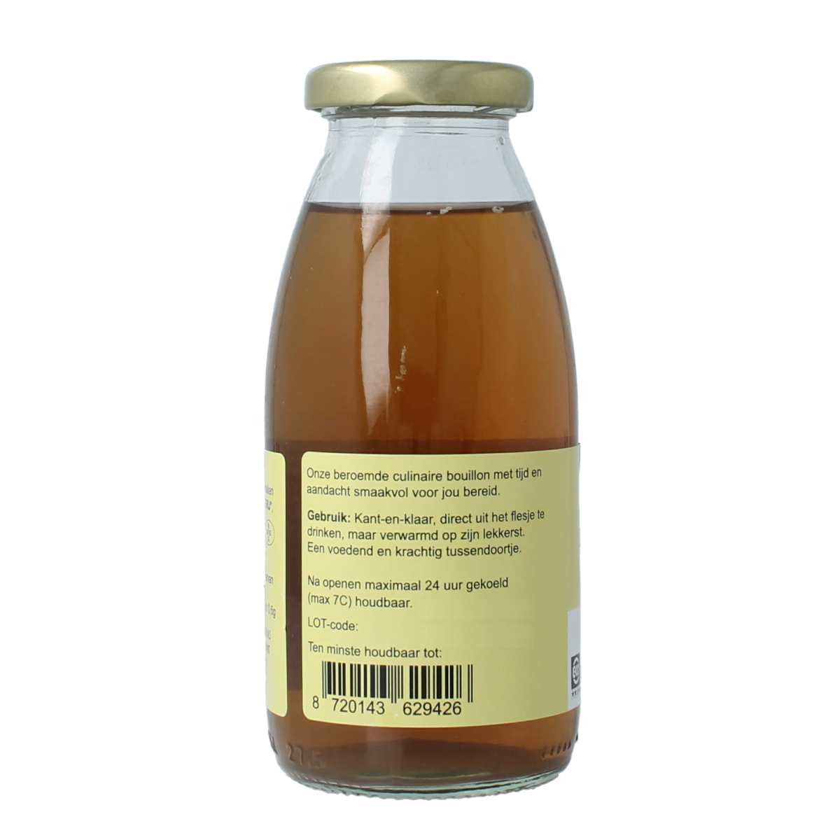 Kleinstesoepfabriek Drinkbouillon rund bio 245.00 Milliliter